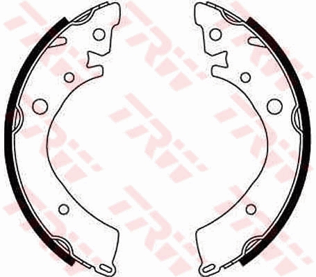 Kit ganasce freno TRW GS8215
