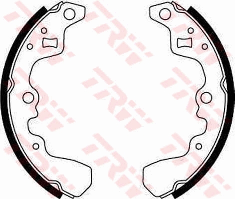 Kit ganasce freno TRW GS8248