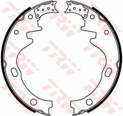 Kit ganasce freno TRW GS8259