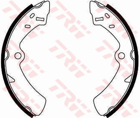 Kit ganasce freno TRW GS8260