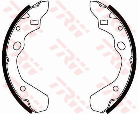 Kit ganasce freno TRW GS8290