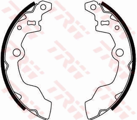Kit ganasce freno TRW GS8302