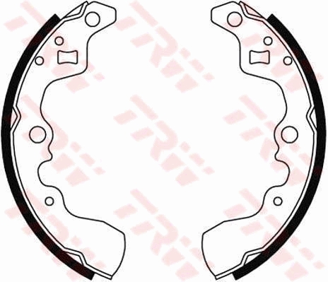 Kit ganasce freno TRW GS8448