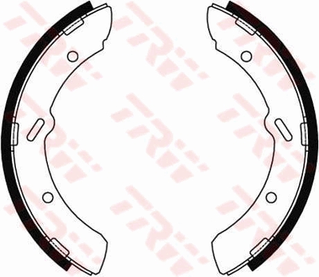 Kit ganasce freno TRW GS8459