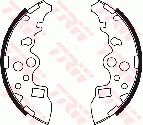 Kit ganasce freno TRW GS8485