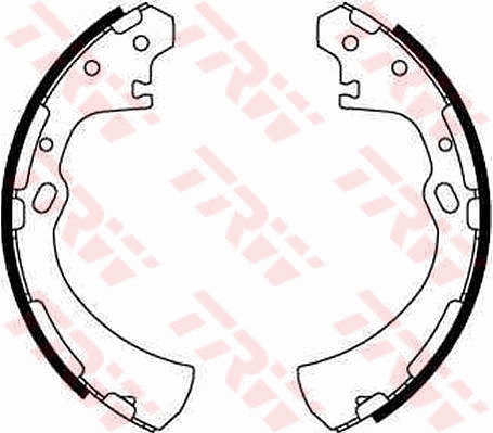 Kit ganasce freno TRW GS8512