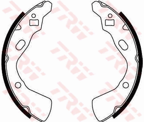 Kit ganasce freno TRW GS8519