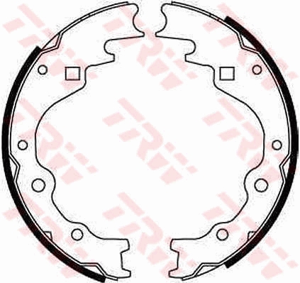 Kit ganasce freno TRW GS8523