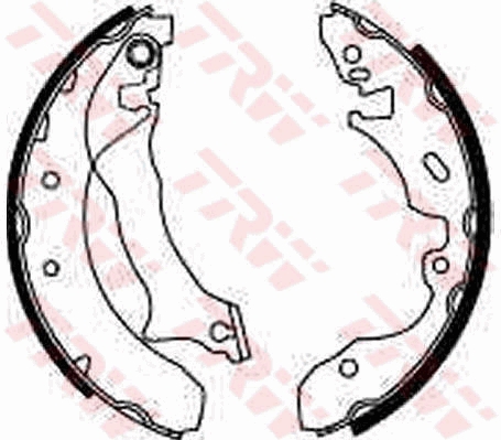Kit ganasce freno TRW GS8536