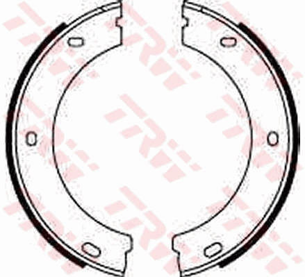 Kit ganasce, freno stazionamento TRW GS8547