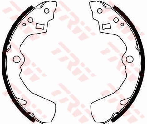 Kit ganasce freno TRW GS8549