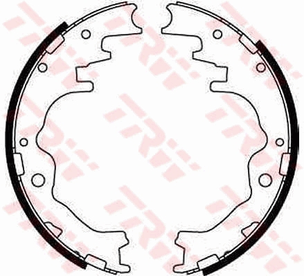 Kit ganasce freno TRW GS8550