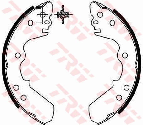 Kit ganasce freno TRW GS8551