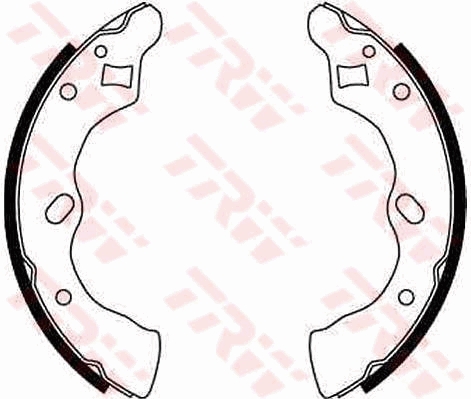 Kit ganasce freno TRW GS8581