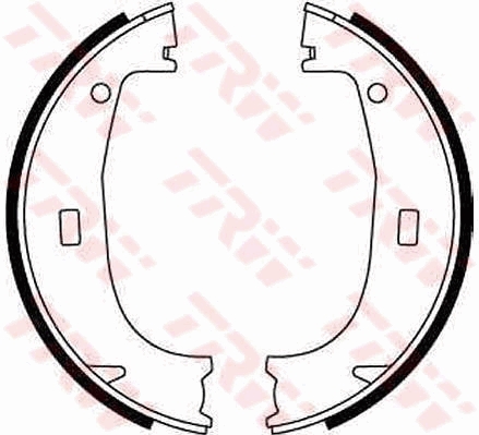 Kit ganasce, freno stazionamento TRW GS8594