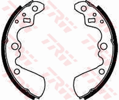 Kit ganasce freno TRW GS8597