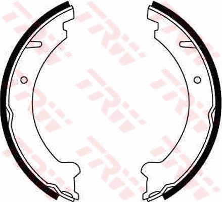 Kit ganasce, freno stazionamento TRW GS8599
