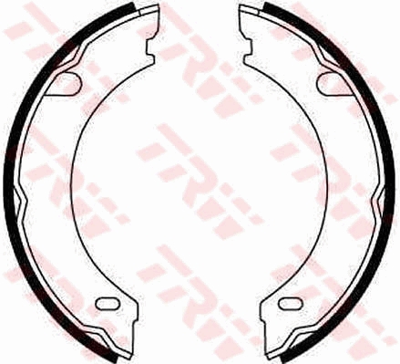Kit ganasce, freno stazionamento TRW GS8621