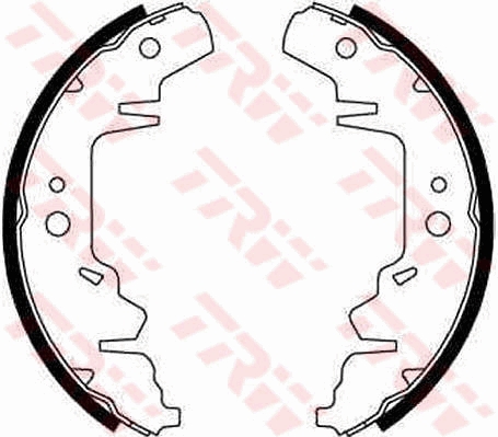 Kit ganasce freno TRW GS8643