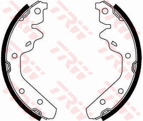Kit ganasce freno TRW GS8644
