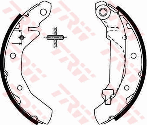 Kit ganasce freno TRW GS8645