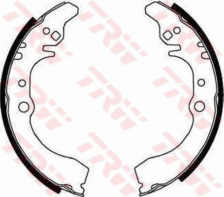 Kit ganasce freno TRW GS8647