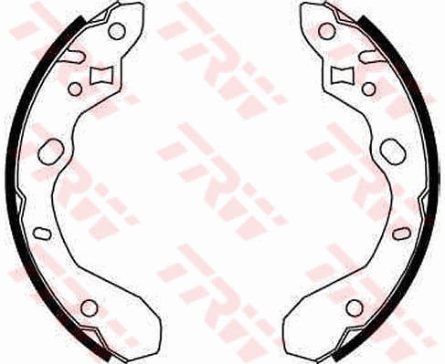 Kit ganasce freno TRW GS8661