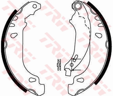 Kit ganasce freno TRW GS8669