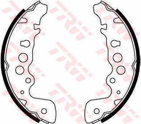 Kit ganasce freno TRW GS8670