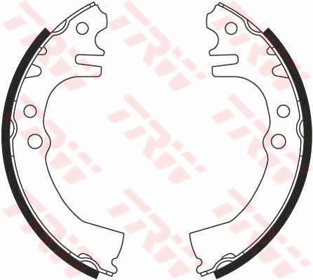 Kit ganasce freno TRW GS8699
