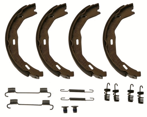 Kit ganasce, freno stazionamento TRW GS8745
