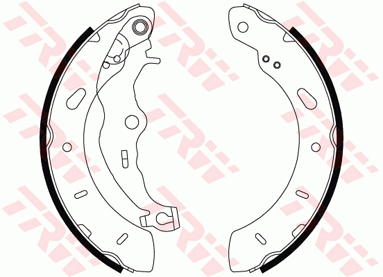 Kit ganasce freno TRW GS8806