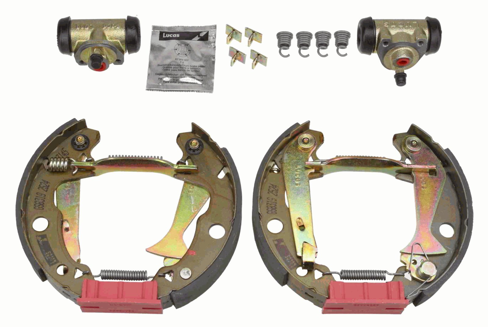 Kit ganasce freno TRW GSK1011