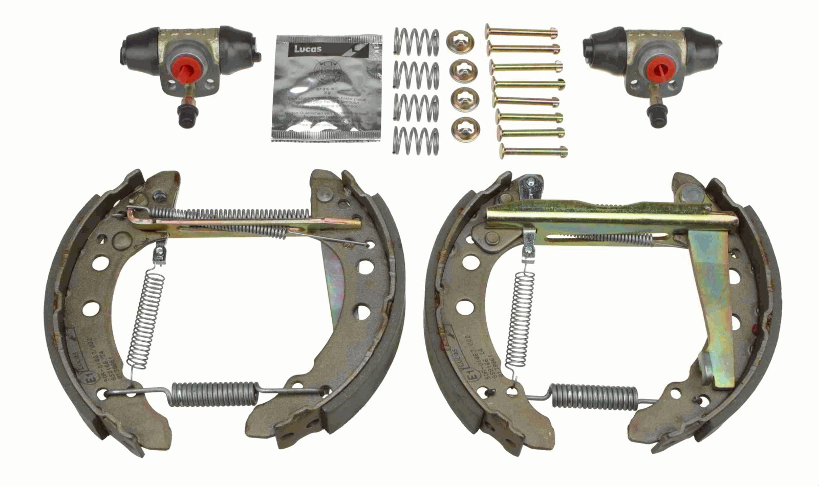 Kit ganasce freno TRW GSK1500