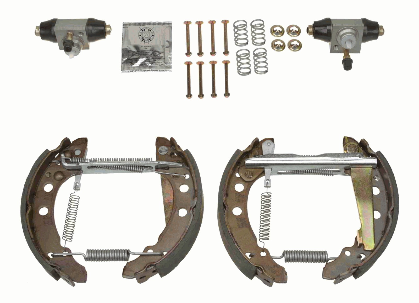 Kit ganasce freno TRW GSK1507
