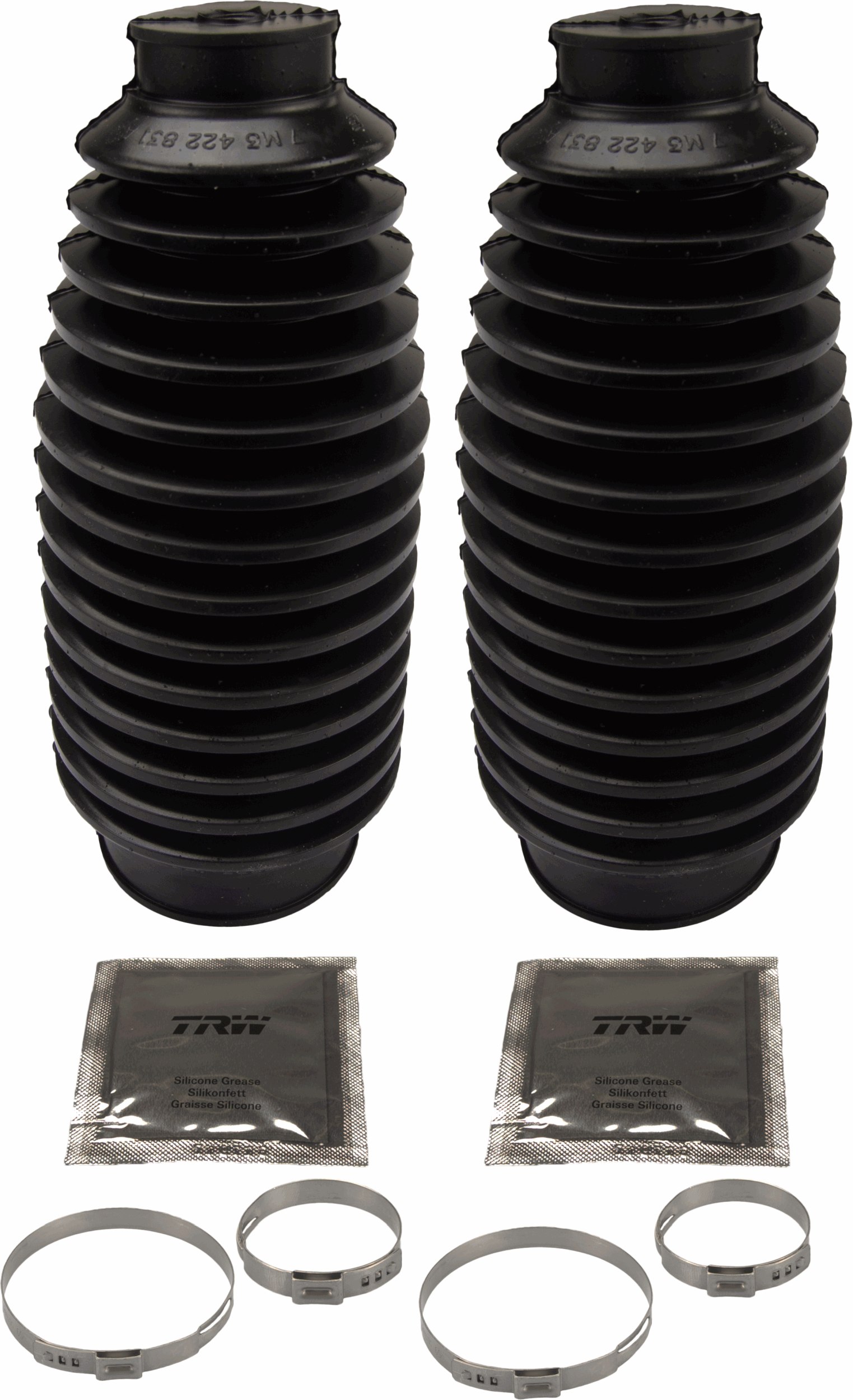 Kit soffietto, sterzo TRW JBE203