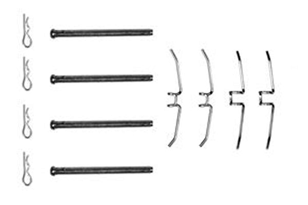 Kit accessori, pastiglia freno TRW PFK100