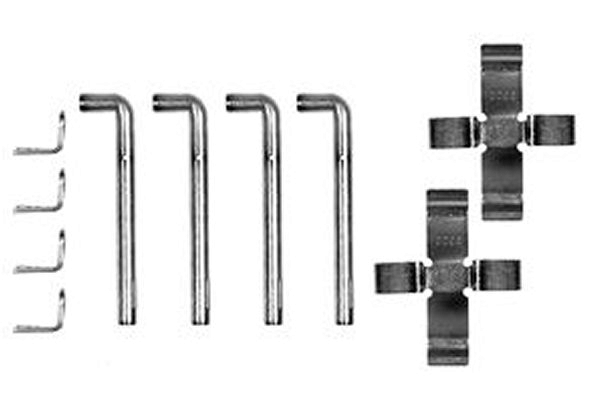 Kit accessori, pastiglia freno TRW PFK143