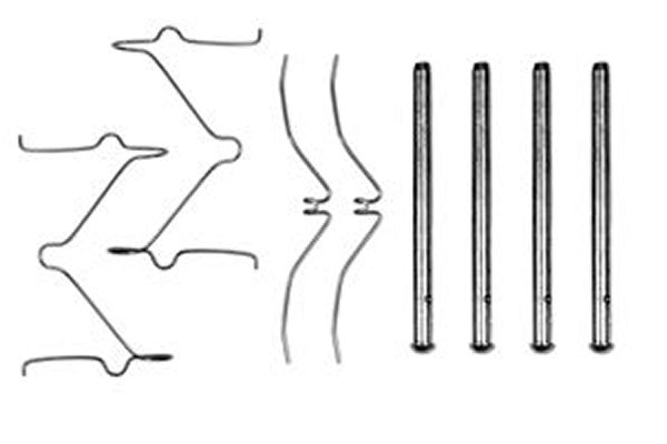 Kit accessori, pastiglia freno TRW PFK286