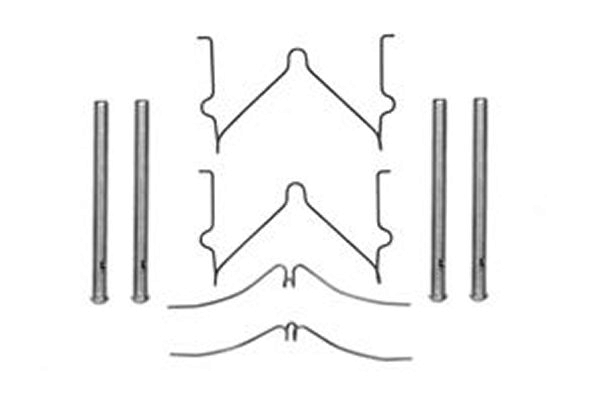 Kit accessori, pastiglia freno TRW PFK288