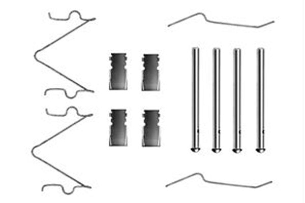 Kit accessori, pastiglia freno TRW PFK330