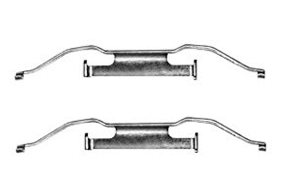 Kit accessori, pastiglia freno TRW PFK350