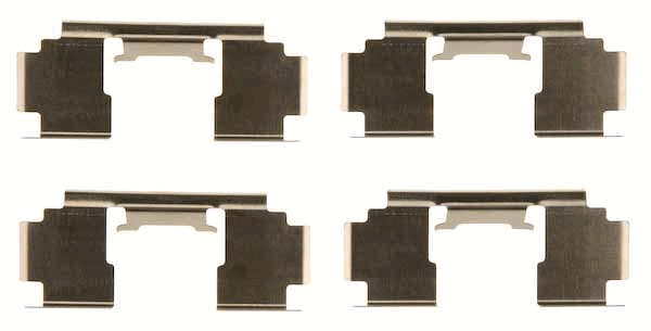 Kit accessori, pastiglia freno TRW PFK397