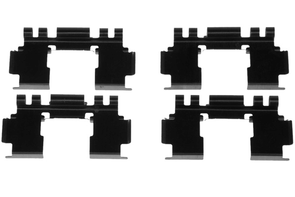 Kit accessori, pastiglia freno TRW PFK476