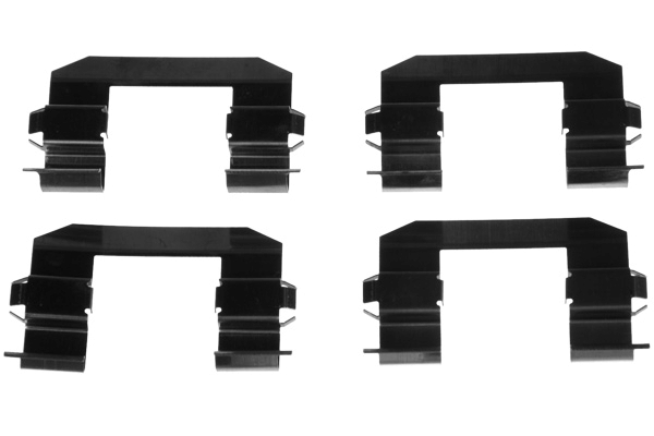 Kit accessori, pastiglia freno TRW PFK492