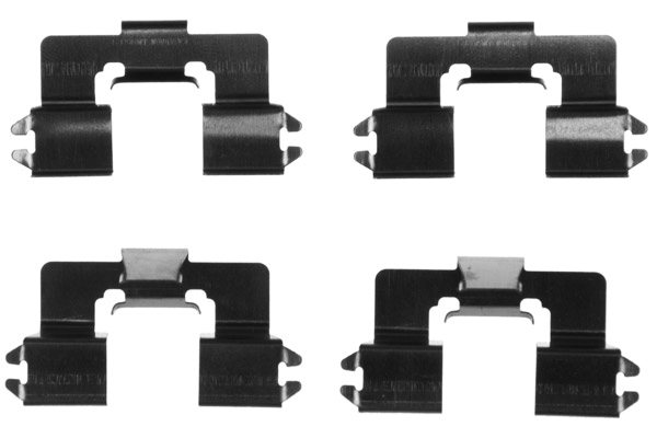 Kit accessori, pastiglia freno TRW PFK521