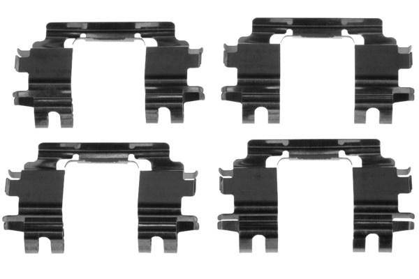 Kit accessori, pastiglia freno TRW PFK525