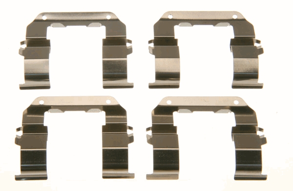 Kit accessori, pastiglia freno TRW PFK604