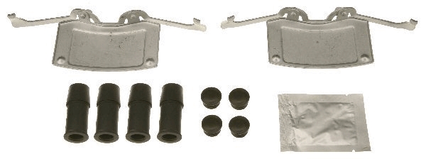 Kit accessori, pastiglia freno TRW PFK624