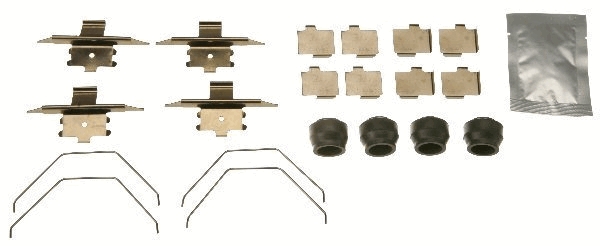 Kit accessori, pastiglia freno TRW PFK628
